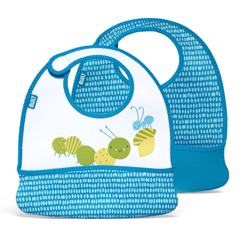 Set de 2 Baberos Baby Blue BUILT-0