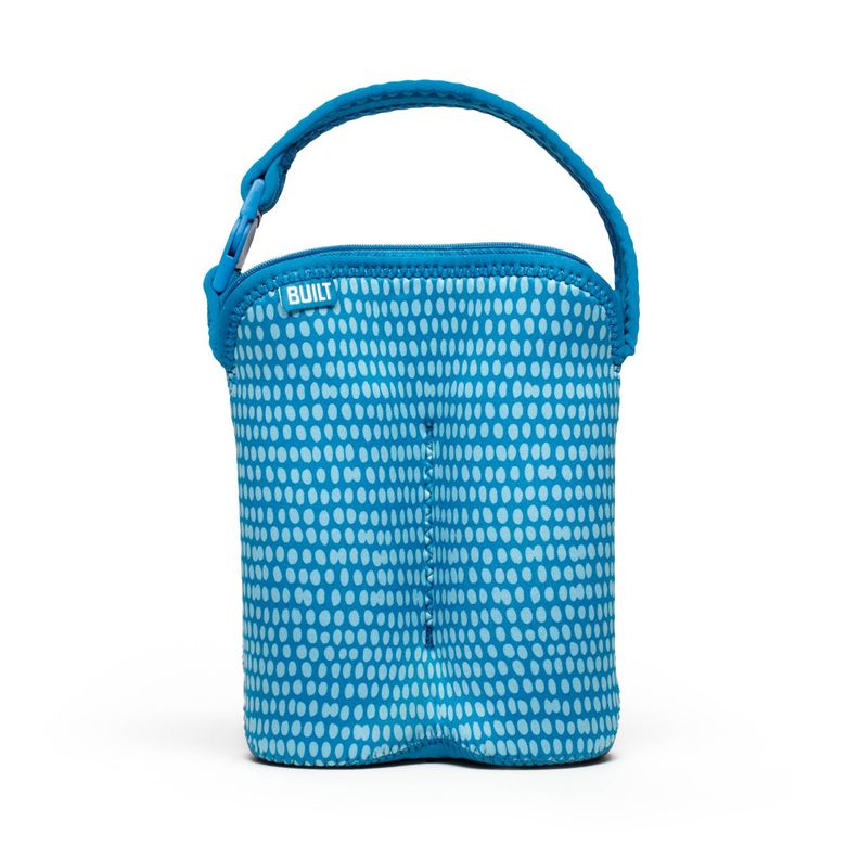 Porta mamadera Doble Baby Blue DRB BUILT-0