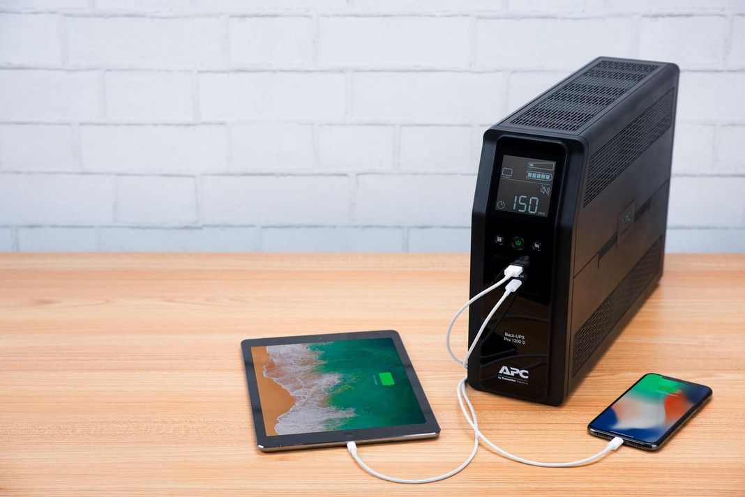 UPS APC 1200 VA BACK UPS PRO BR 1200VA Interactiva 8 salidas-9