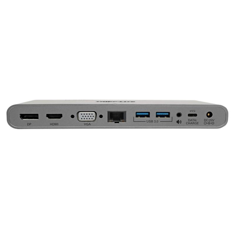 Docking Station Tripplite Ultra HD 4K DP HDMI VGA USB A/C-7
