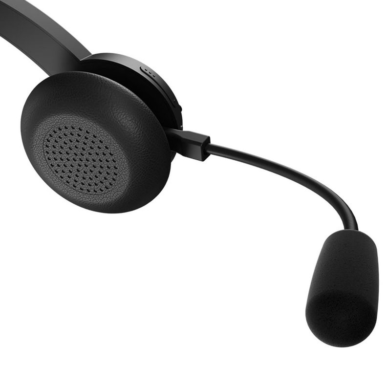 Audífonos CrystalCom Pro Inalámbrico Diadema Negro-2