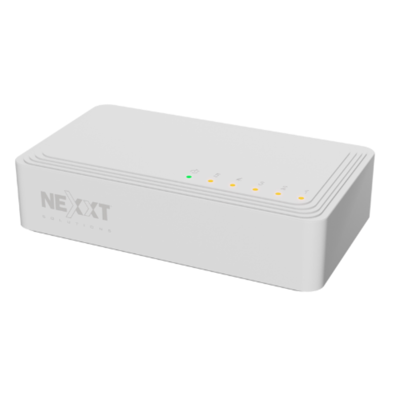 Switch de escritorio Nexxt Solutions 5 puertos NSW-N501G-0