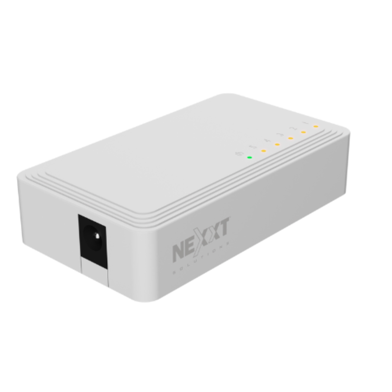 Switch de escritorio Nexxt Solutions 5 puertos NSW-N501G-2