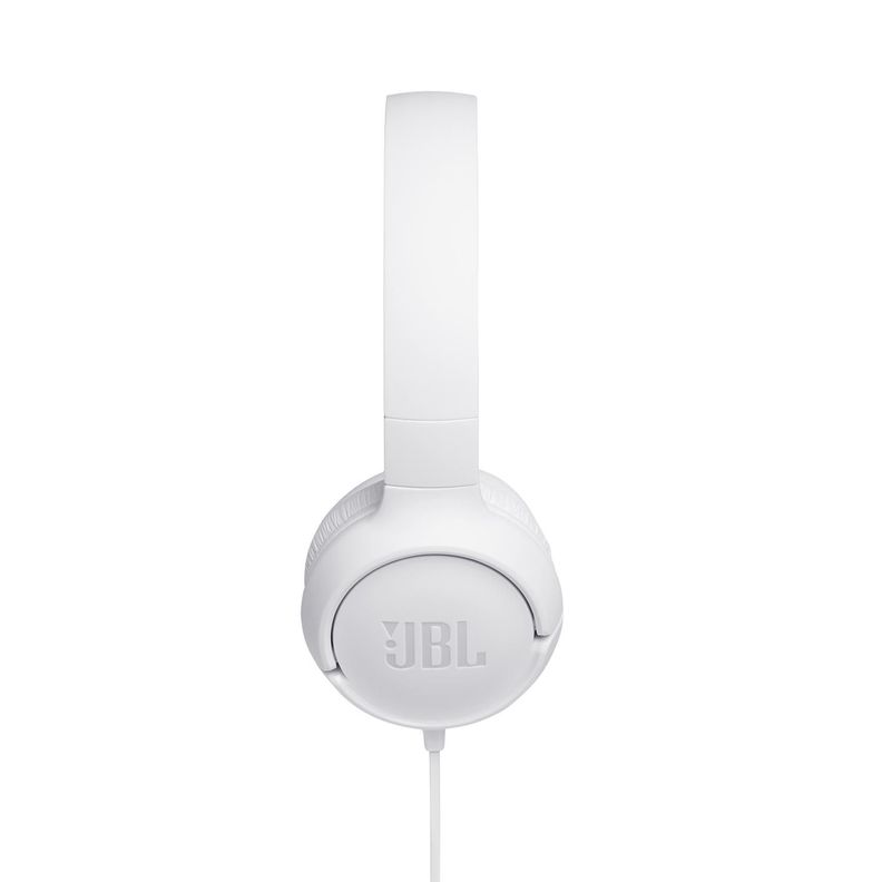 Audífonos Diadema c/Micrófono JBL Tune 500 Alámbrico Blanco-3