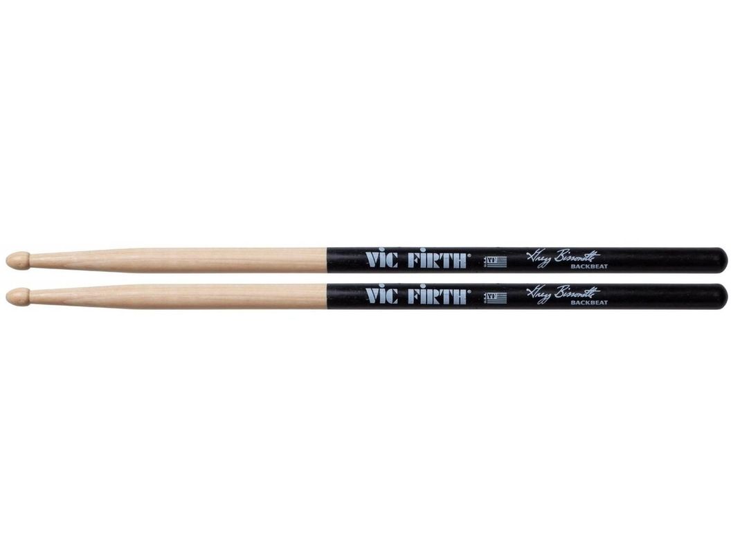 Baquetas Batería Autografiado Gregg Bissonette 2 BACKBEAT Vic Firth-0