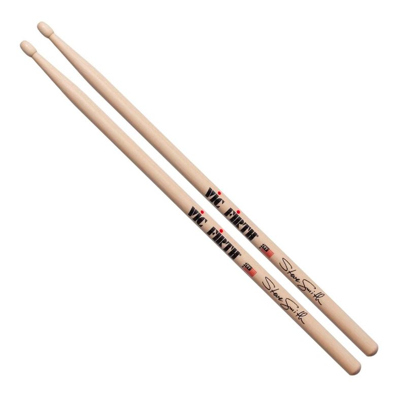 Baquetas Batería Serie Autografiados/Steve Smith Vic Firth-0
