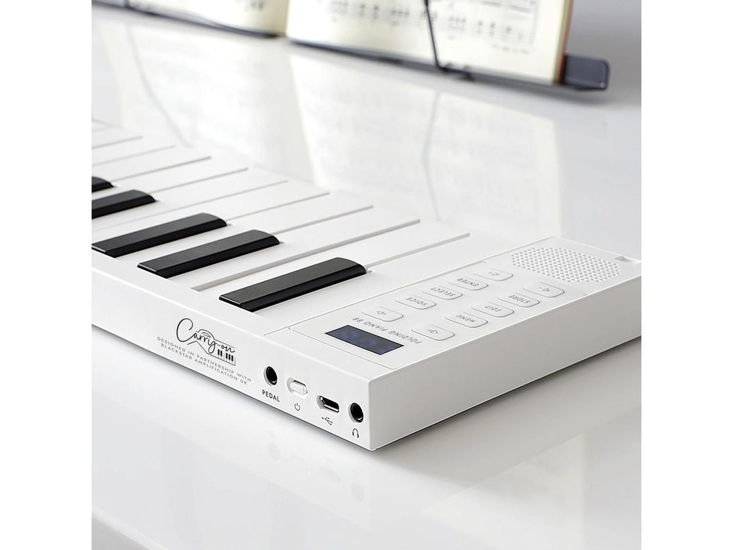 Piano PLEGABLE 88teclas, 128sonid, Parlant,USB, MIDI-3