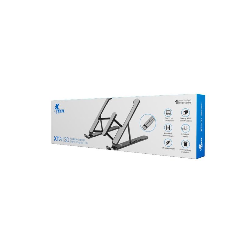 Soporte plegable Xtech para Notebook 11 a 17 pulgadas-4