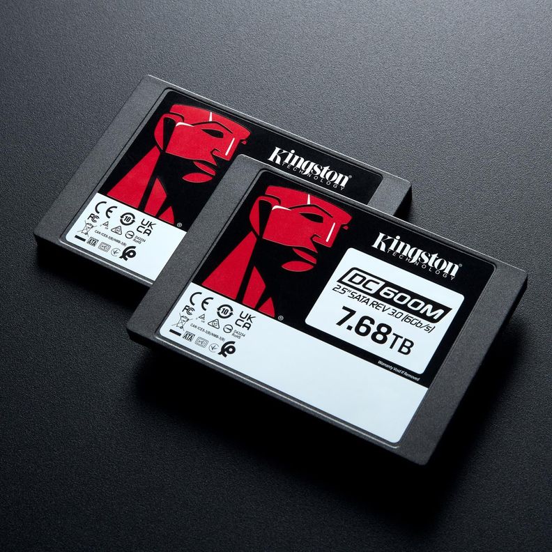 Disco Estado Sólido Interno Kingston DC600M 7,68TB 2.5"-7