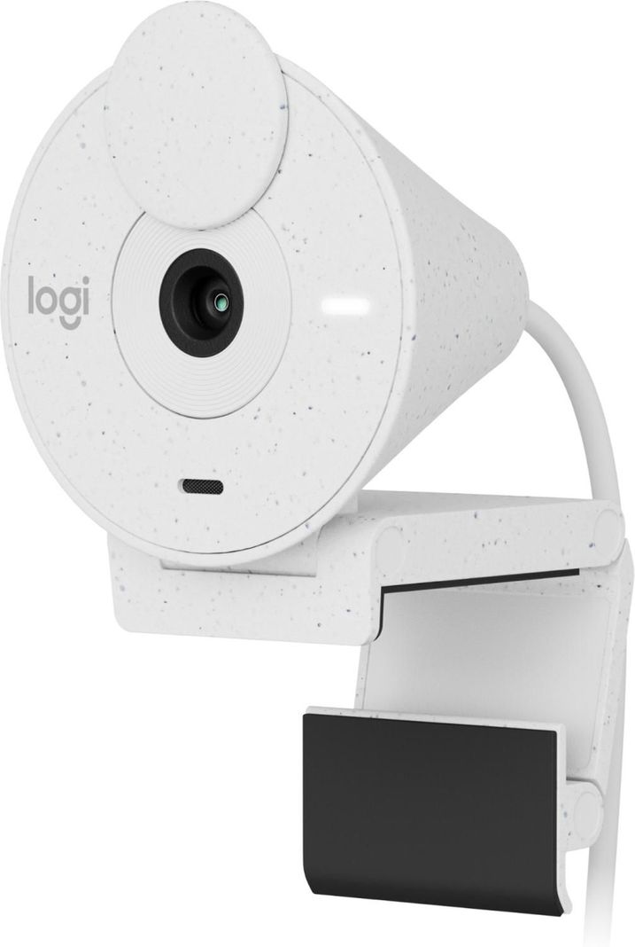 Cámara Web Logitech Brio 300 2MP USB-C Blanco-0