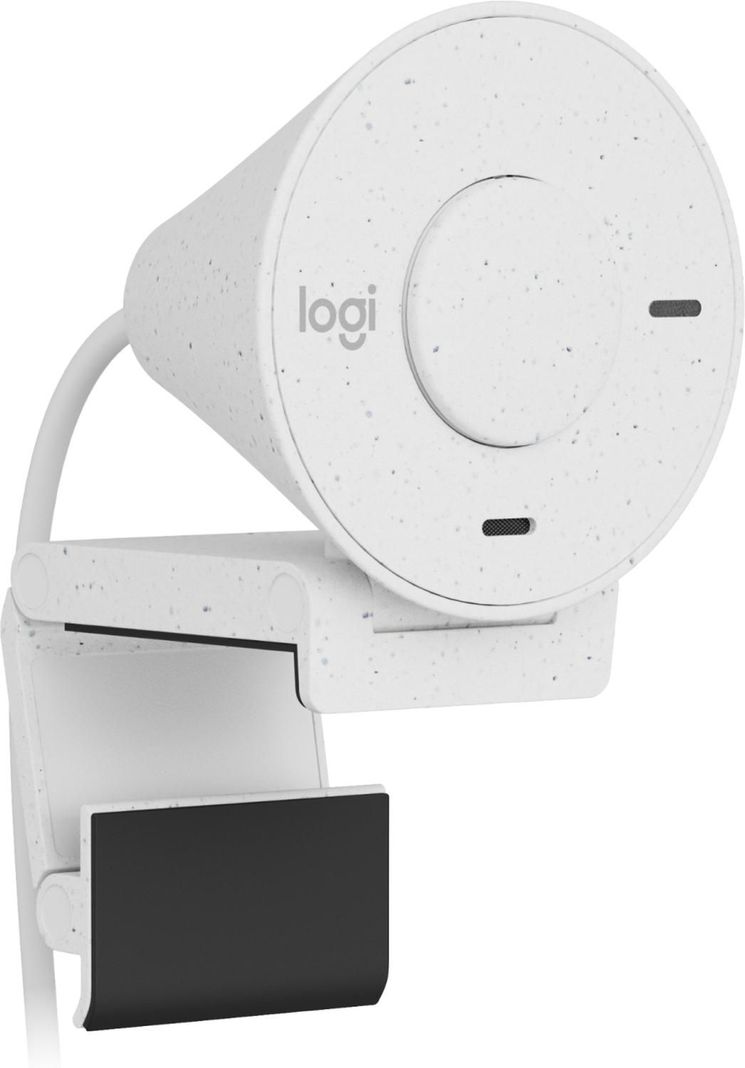 Cámara Web Logitech Brio 300 2MP USB-C Blanco-1