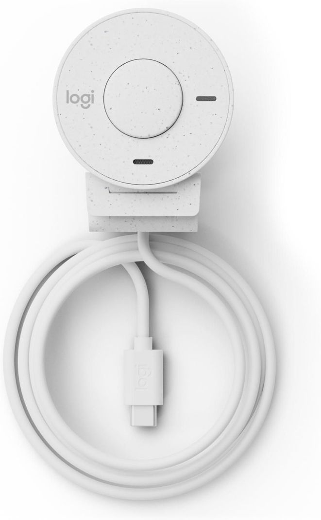 Cámara Web Logitech Brio 300 2MP USB-C Blanco-5
