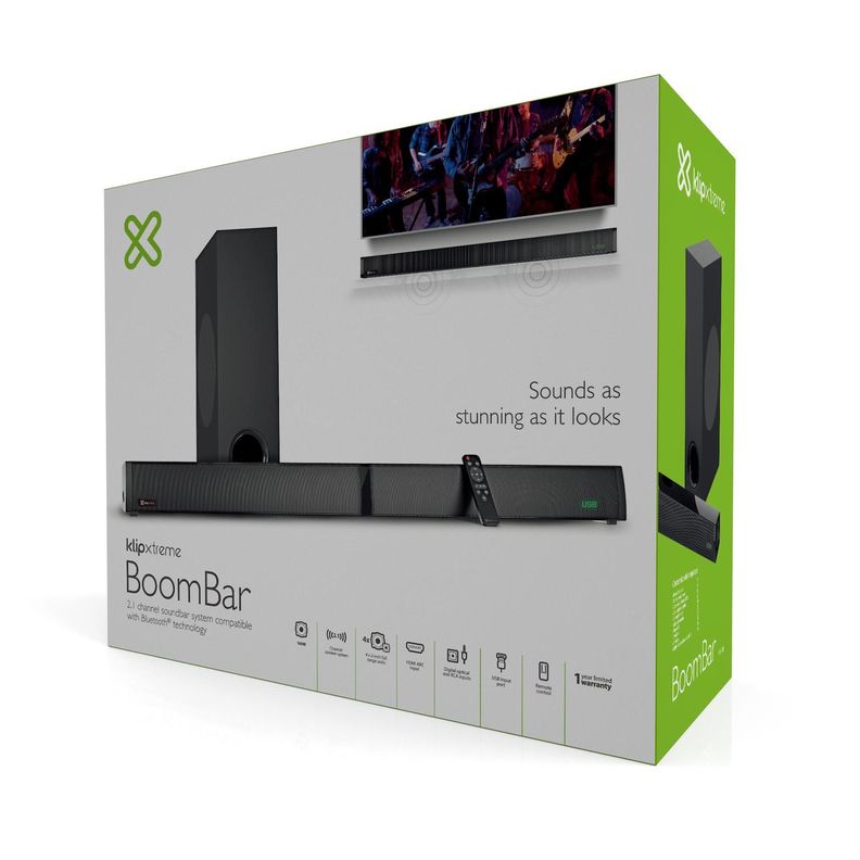 Altavoz para barra de sonido Negro 2.1 channels 160 W-4