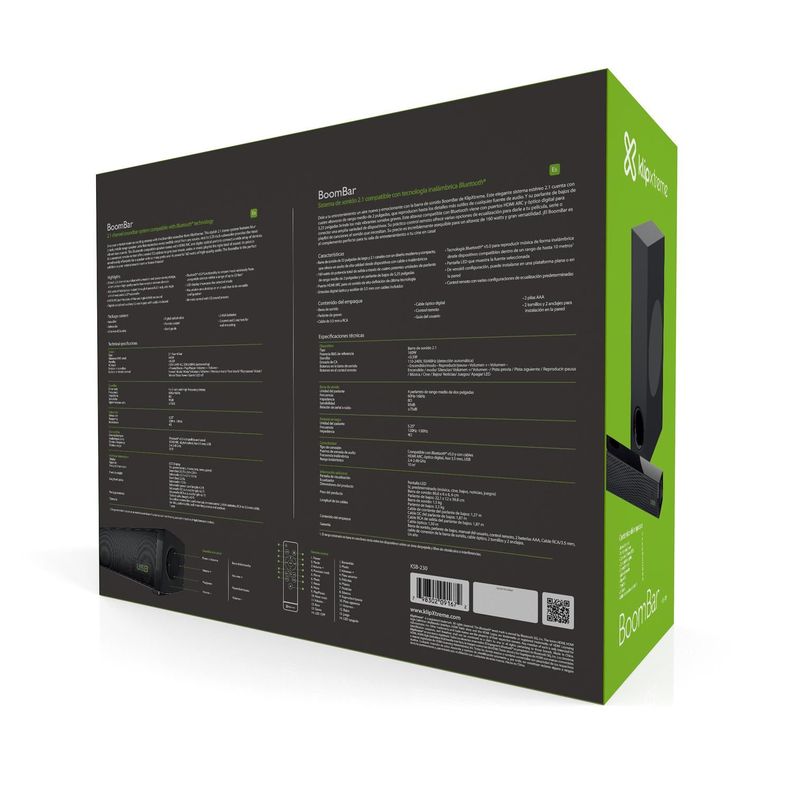 Altavoz para barra de sonido Negro 2.1 channels 160 W-5