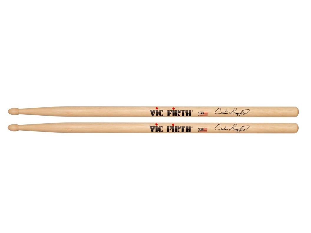 Baquetas Batería Serie Autografiados/Carter Beauford 2 Vic Firth-0