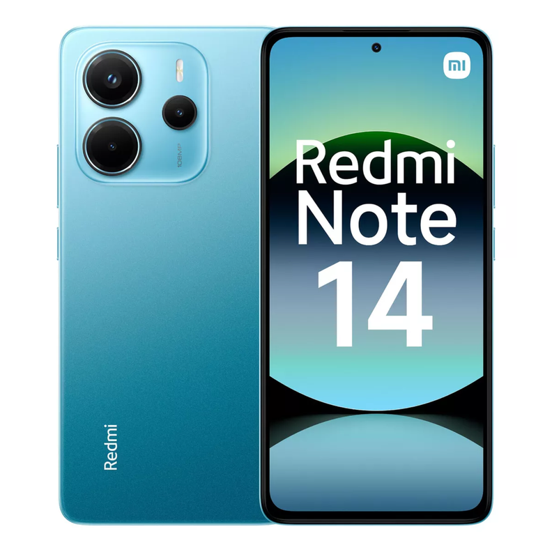 Celular Xiaomi Redmi Note 14 8GB 256GB Ocean Blue-0