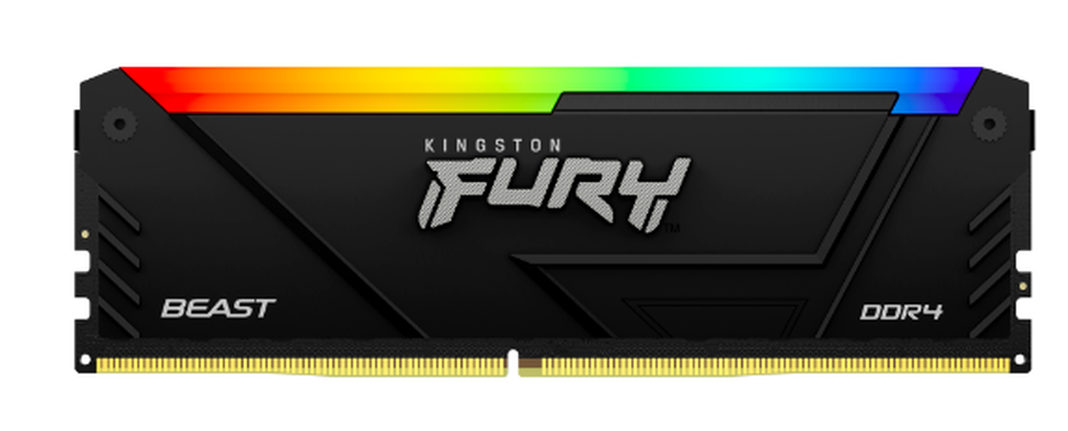 Memoria RAM Fury Beast RGB 32 GB DDR4 3200 MHz Kingston | Paris.cl