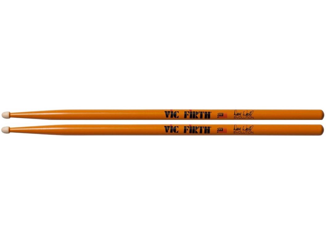 Baquetas Batería Serie Autografiados/Dave Weckl Evolution Vic Firth-1