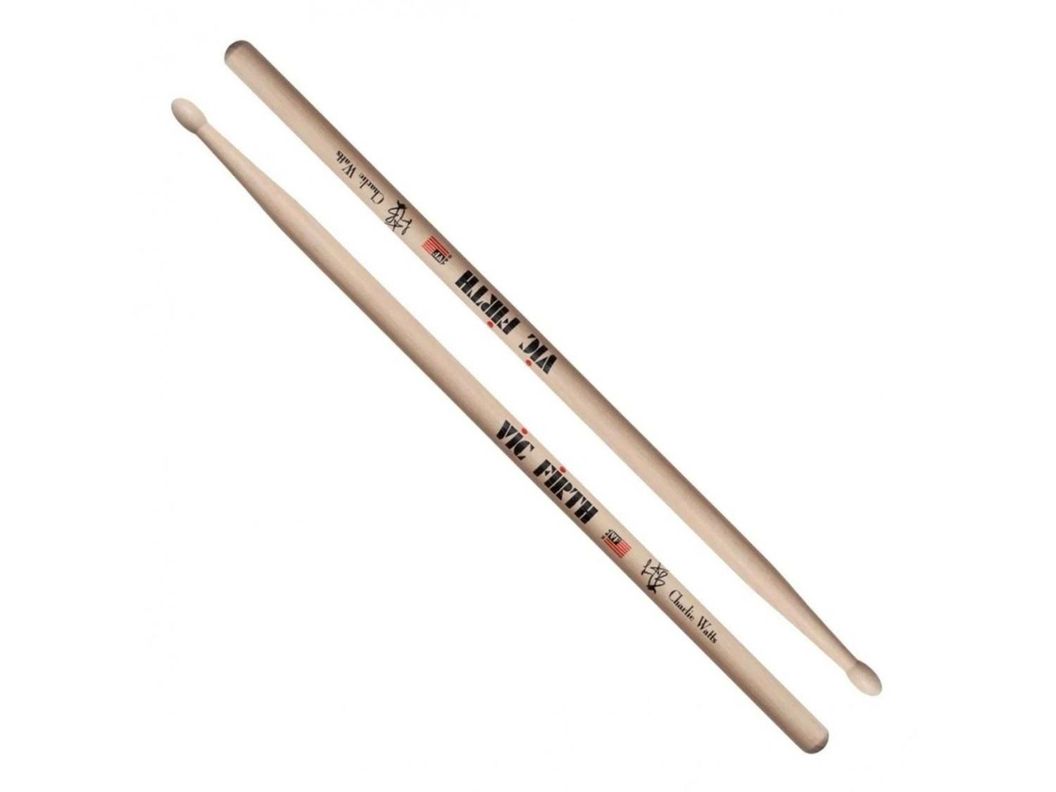 Baquetas Batería Serie Autografiados/Charlie Watts Vic Firth-3