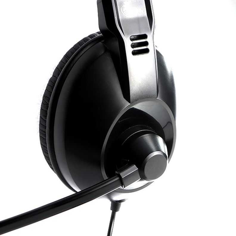 Audífonos Diadema Gamer Xtech XTH-500 Alámbrico Negro, Rojo-1