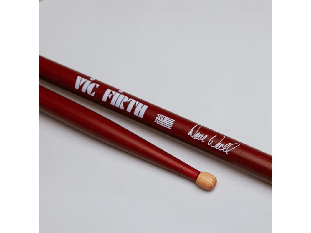 Baquetas Batería Serie Autografiados/Dave Weckl Vic Firth-3