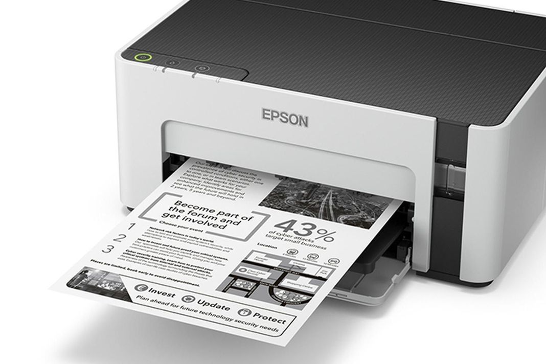 Impresora Ink-Jet EcoTank M1120 Monocromática WiFi-4