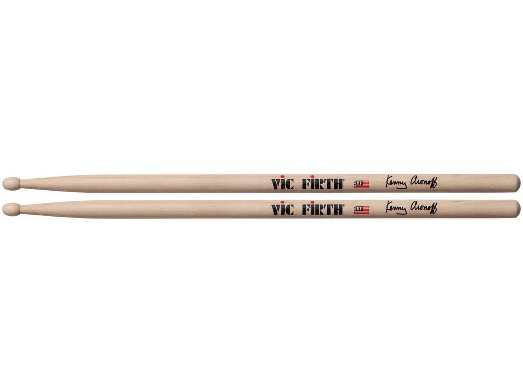 Baquetas Batería Serie Autografiados/Kenny Aronoff Vic Firth-0
