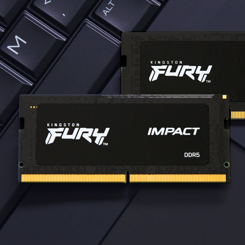 Memoria RAM Kingston Fury Impact Black 32 GB DDR5 5600 MHz-5