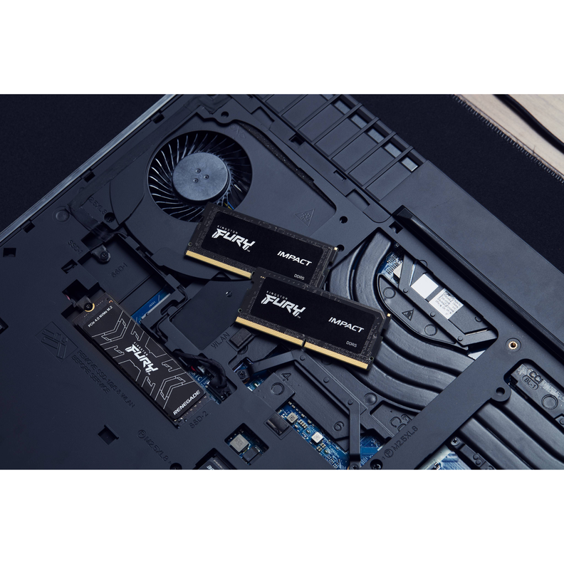 Memoria RAM Kingston Fury Impact Black 32 GB DDR5 5600 MHz-6