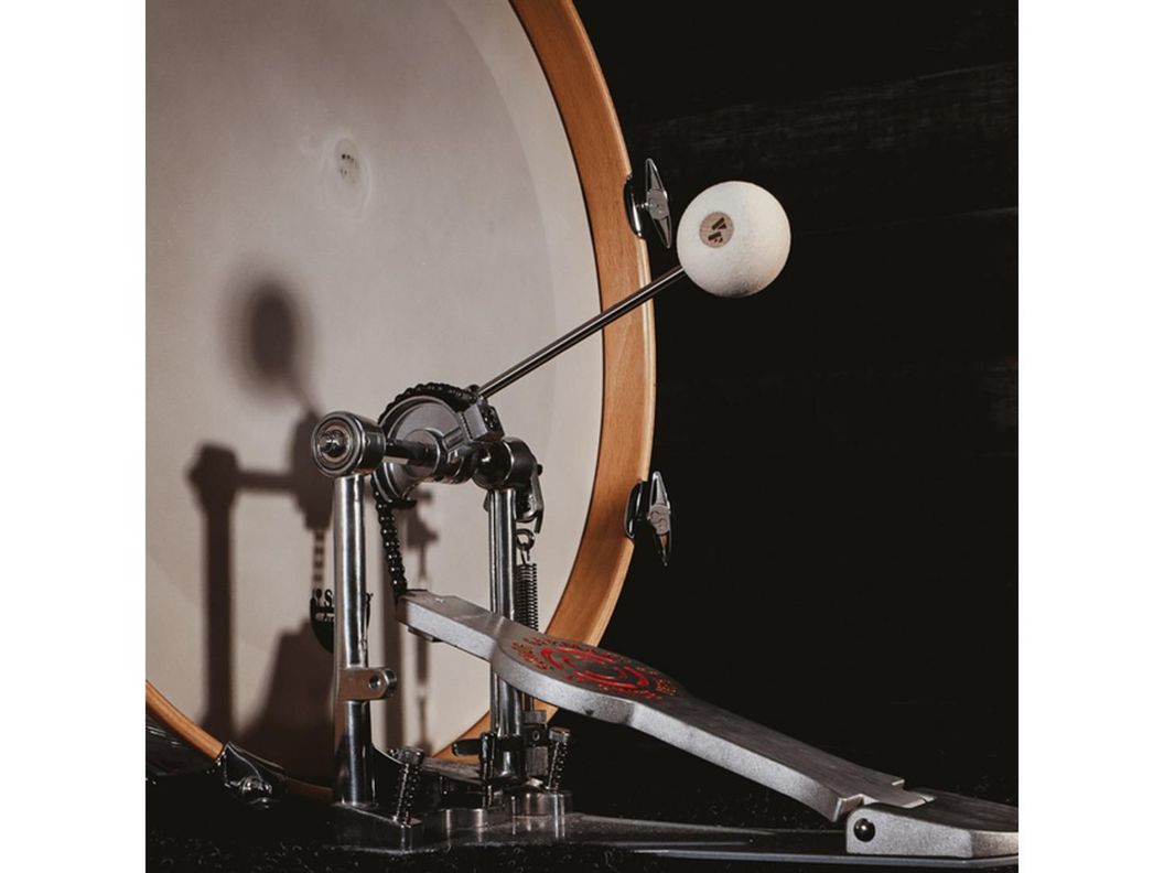 Mazo para pedal bombo felpa-3