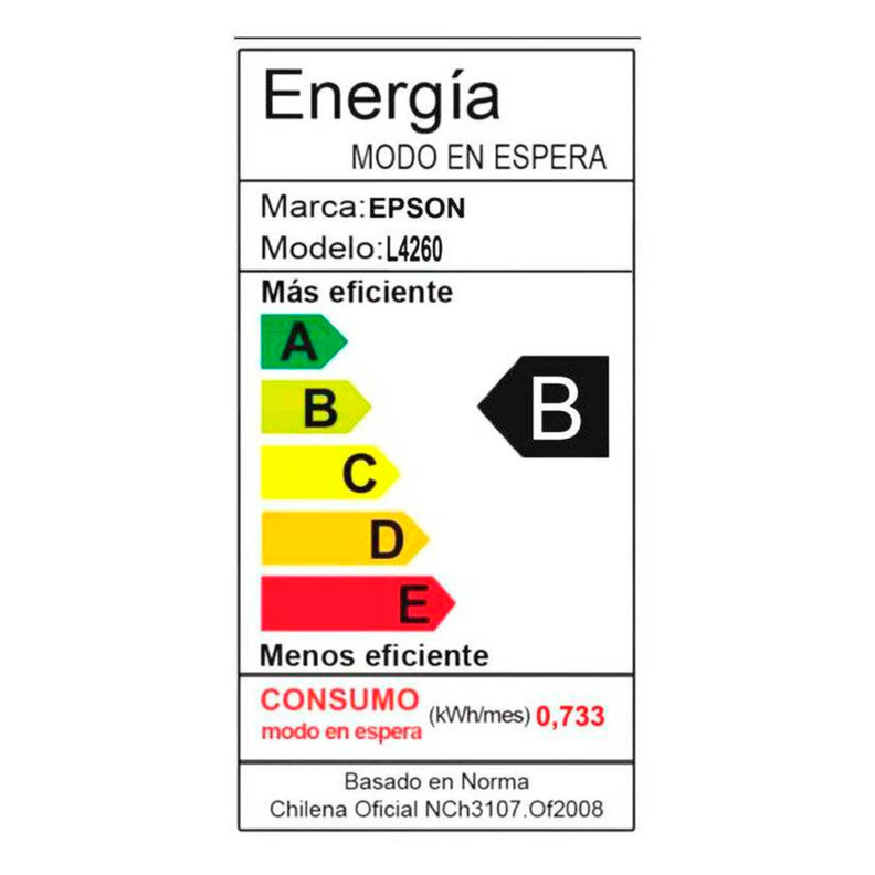 Impresora Multifuncional EcoTank L4260 Color WiFi-7