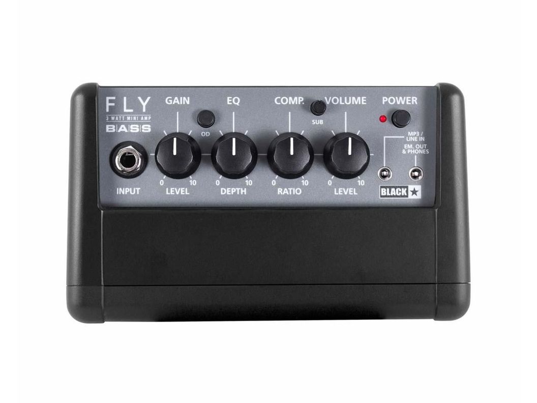 Pack Mini Amplificador para Bajo Fly 3 Bass con extensión-1
