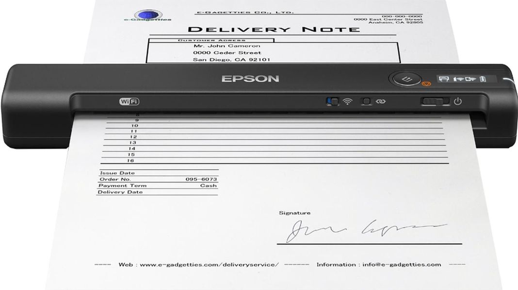 Escáner Portátil WorkForce ES-60W 600 x 600 DPI A4 USB-1