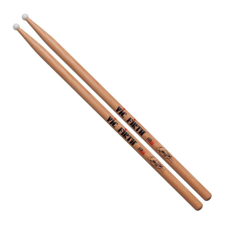 Baquetas Batería Serie Autografiados/Omar Hakim Vic Firth-0