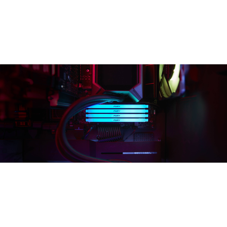 Memoria RAM Kingston FURY Beast RGB 16 GB DDR4 3600MTs-5