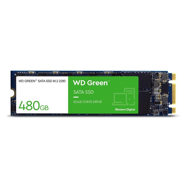 Disco Estado Sólido Interno WD Green WDS480G3G0B 480GB M.2-0