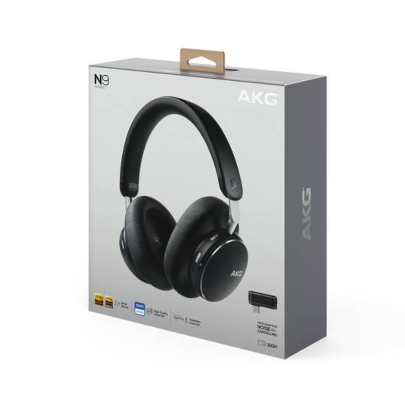 Auriculares Over-Ear Inalámbrico AKG N9 Hybrid Negro-4