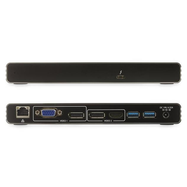 Docking Station StarTech Thunderbolt 3 2 Monitores 4K y 85W-2