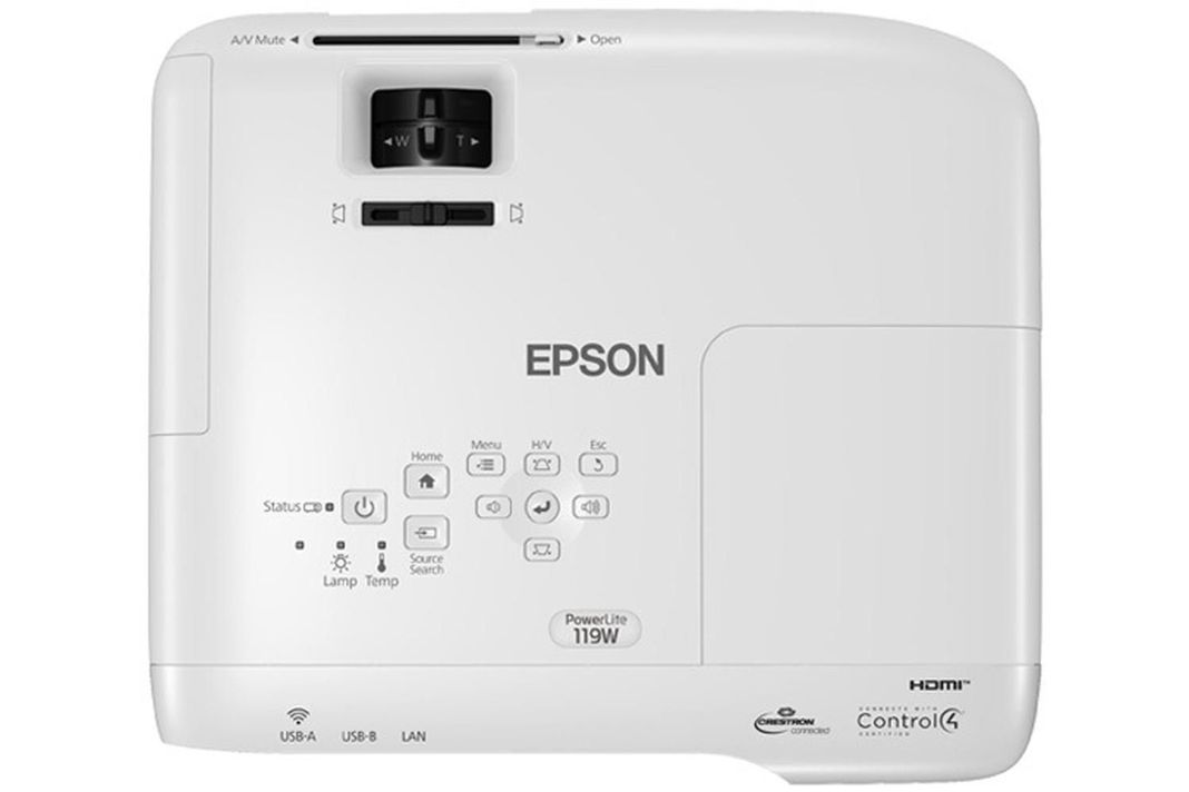 Proyector Epson PowerLite 119W 4000 lúmenes WXGA Blanco-2