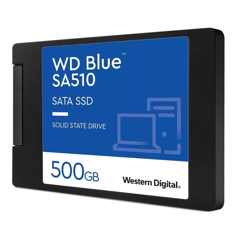 Disco Estado Sólido Interno WD Blue SA510 500GB 2.5"-1