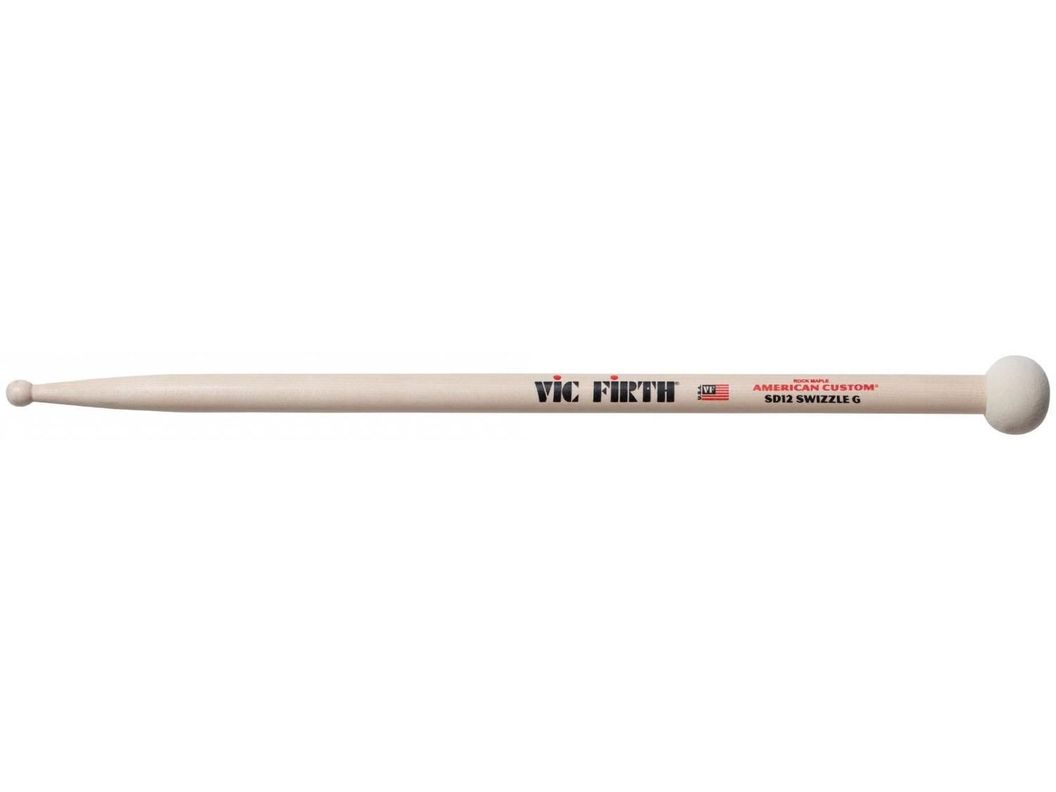 Baquetas Batería American Custom S12 SWIZZLE GENERAL MALLET Vic Firth-0