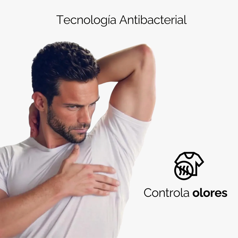 Camiseta Interior Primera Capa con Almohadillas Antisudor-2