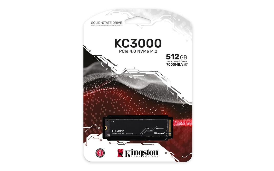 Disco Estado Sólido Interno Kingston KC3000 512GB M.2-3