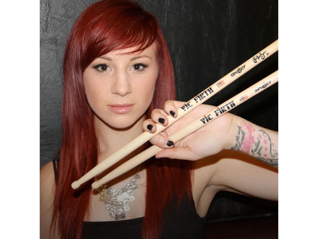 Baquetas Batería Serie Autografiados/Jen Ledger Vic Firth-5