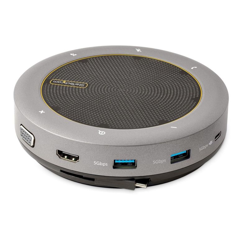 Docking Station con Altavoz StarTech USB-C a VGA/4K HDMI-2