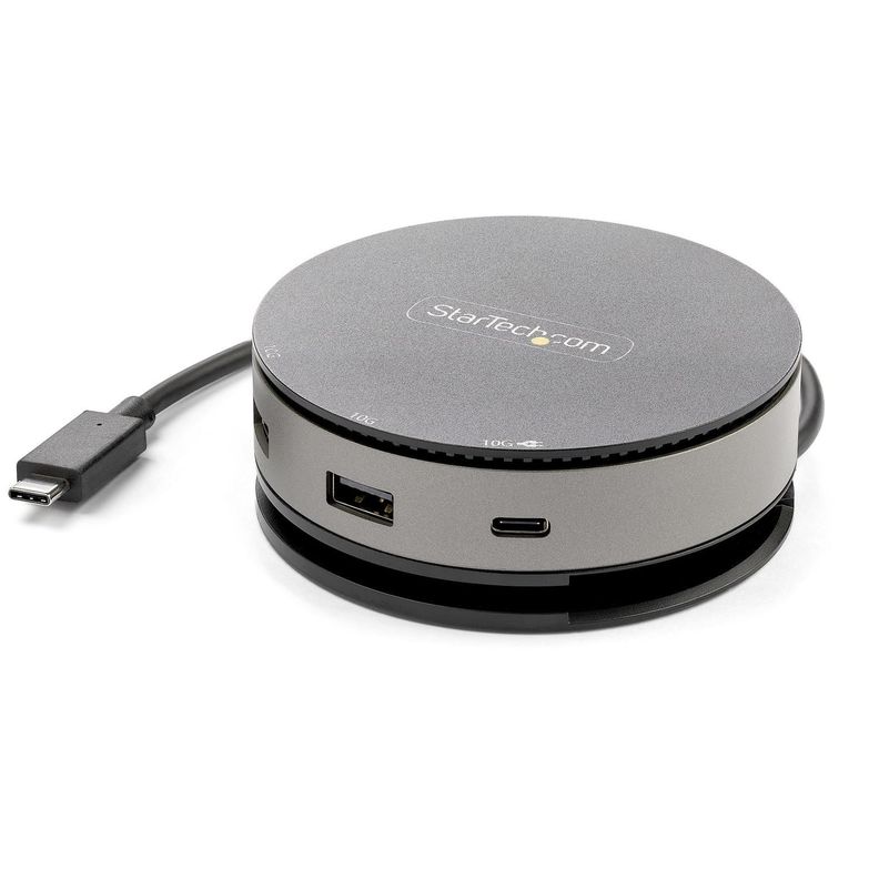 Docking Station Portátil HDMI 4K DP VGA GbE 3 puertos USB-5