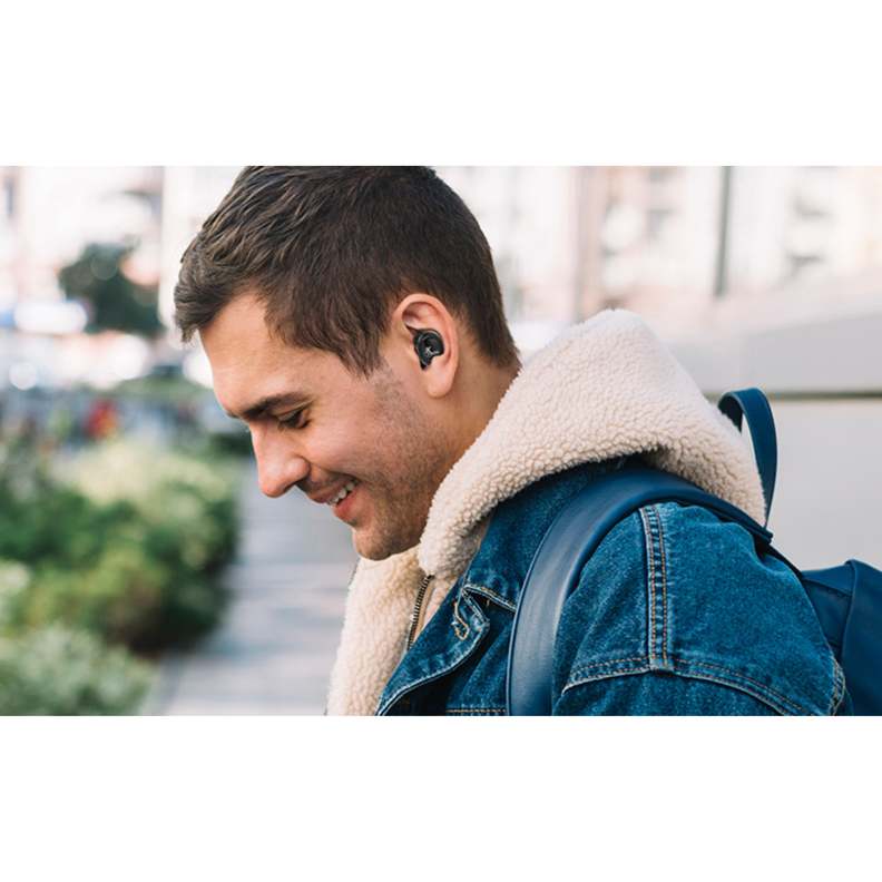 Audífonos In-ear c/Micrófono Xtech XTH-701 Inalámbrico Negro-4