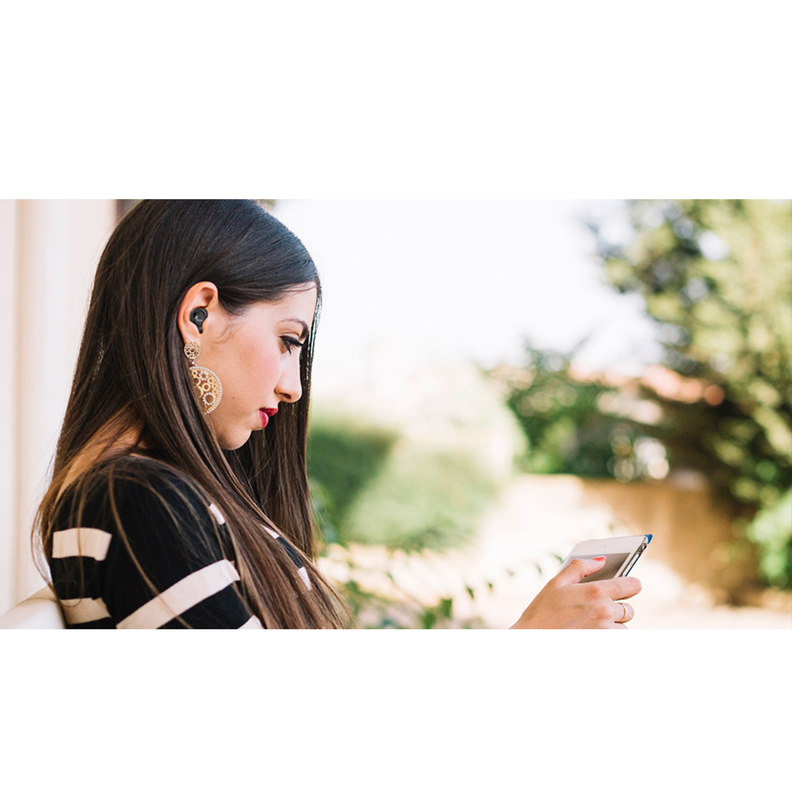 Audífonos In-ear c/Micrófono Xtech XTH-701 Inalámbrico Negro-5