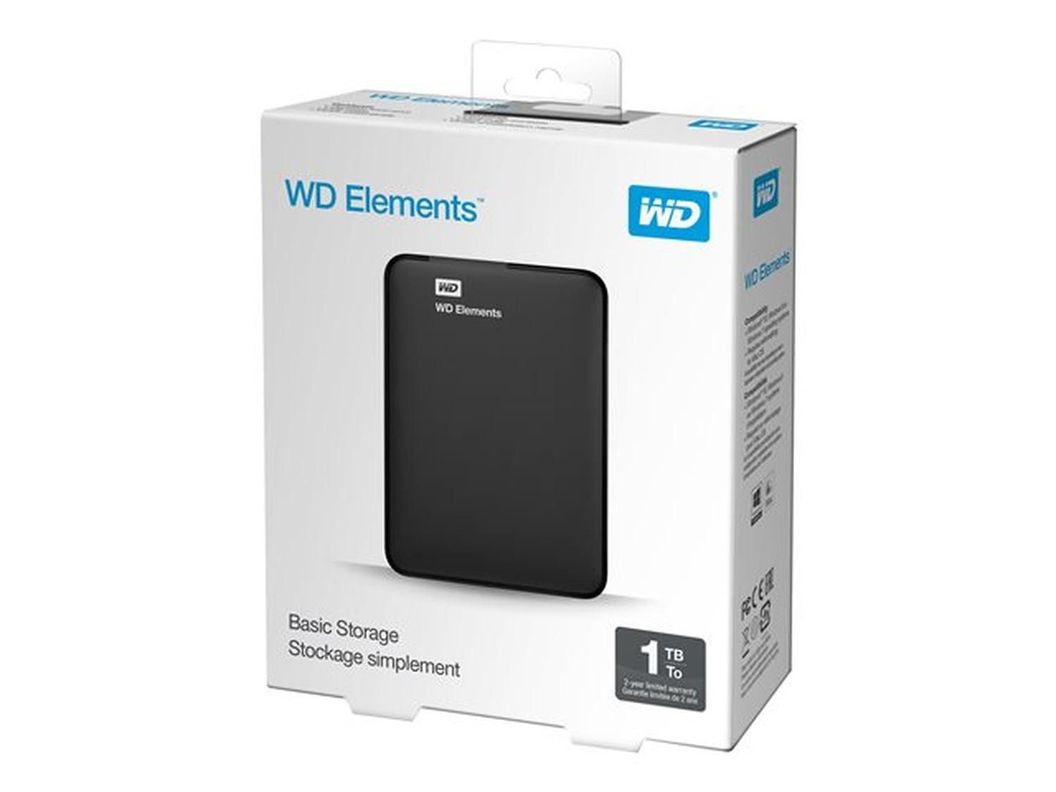 Disco Duro Externo 1TB WD Elements Portable 2.5"-5