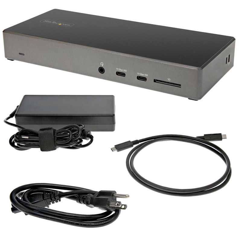 Docking Station StarTech USB Tipo C para 3 Monitores 4K-6